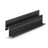 ТЕНЕВАЯ РЕЙКА MULTILEVEL CLASSIC NEW  ДЛЯ TV ЗОН И РАЗНОУРОВНЕВЫХ СТЕН Чёрный анодированный