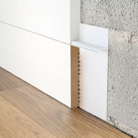 Плинтус скрытого монтажа Framedoors FD-01 (Без покрытия сырой алюм.)