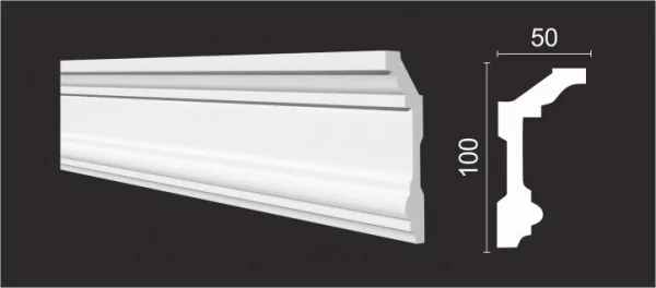 Карниз DD503 - 100*50*2000мм