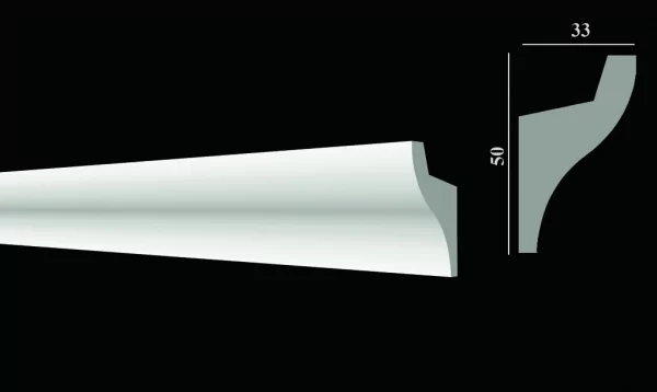 Карниз DD506 - 50*33*2000мм
