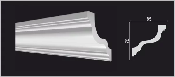 Карниз DD30 - 78*85*2000мм