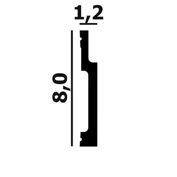 Плинтус напольный Перфект plus P116