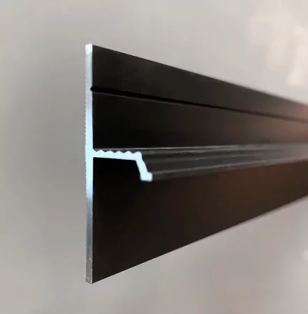 Теневой плинтус Framedoors FD-04 (Чёрный анодированный.)