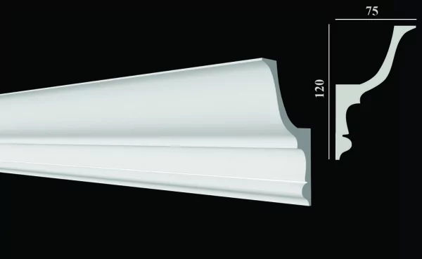 Карниз DD509 - 120*75*2000мм